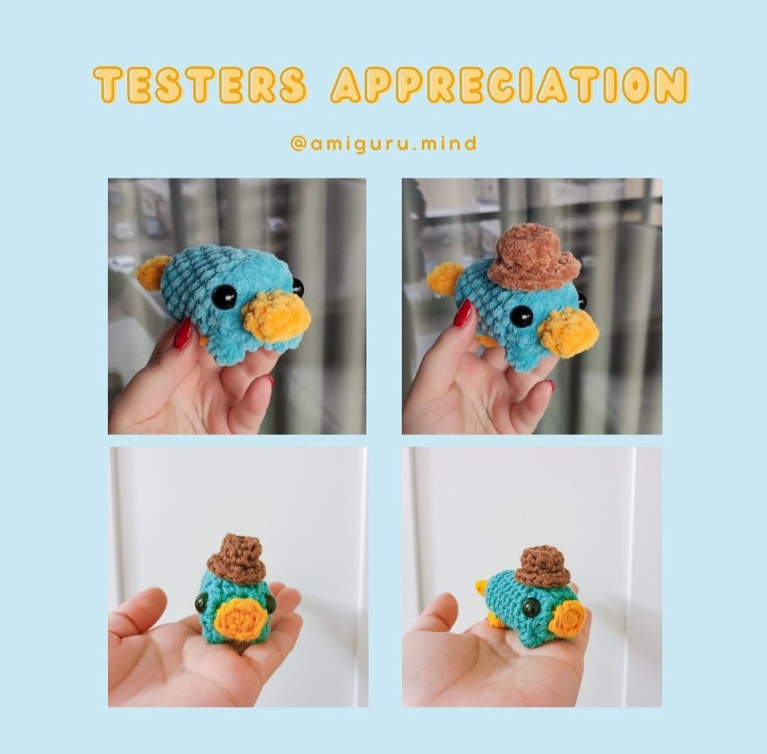 perry the platypus free pattern