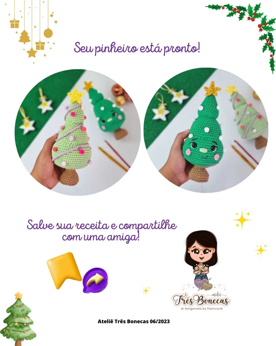 Receita Gratuita PINHEIRO de Natal