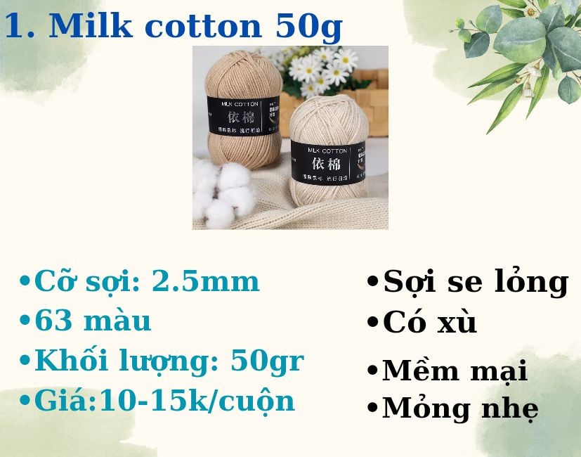 review một số loại len