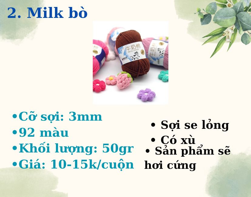 review một số loại len