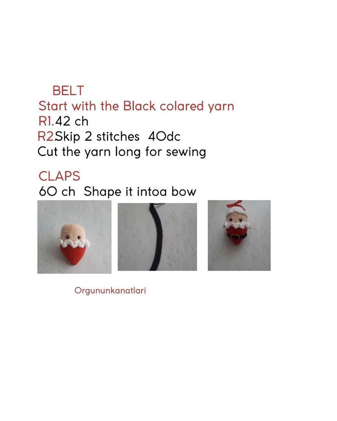 santa mother crochet pattern