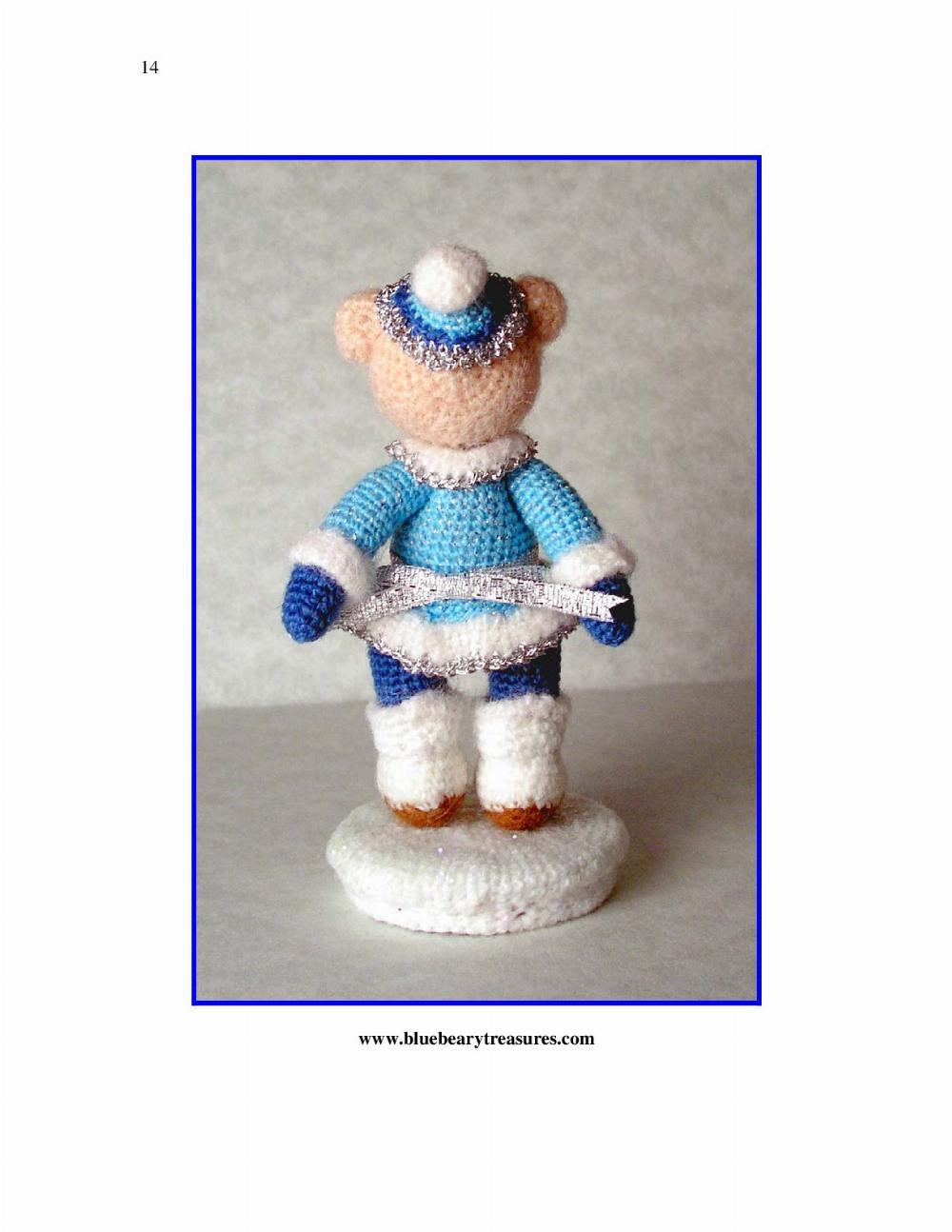 Snowflake Winterbeary BBT017 A Crochet Pattern