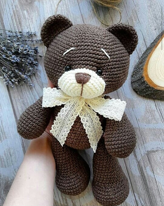 Вязаные мишки 🐻