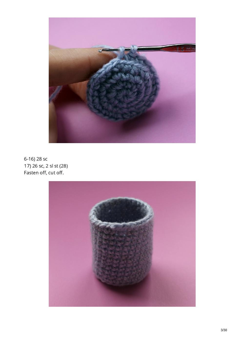 A Flying Saucer crochet pattern