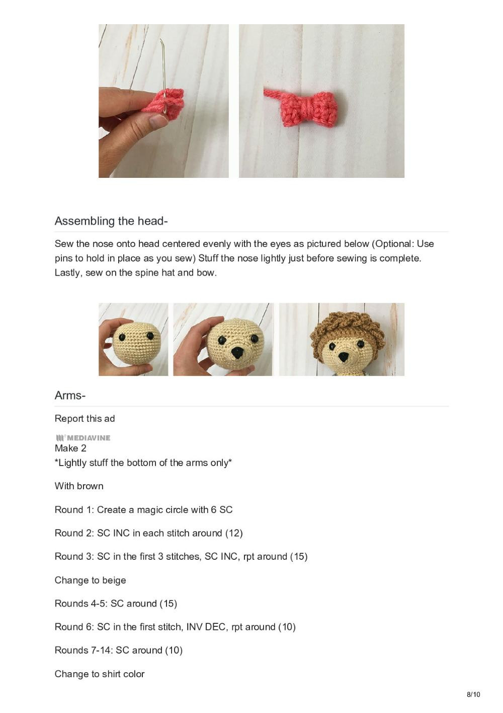 amigurumi hedgehogs a free crochet tutorial