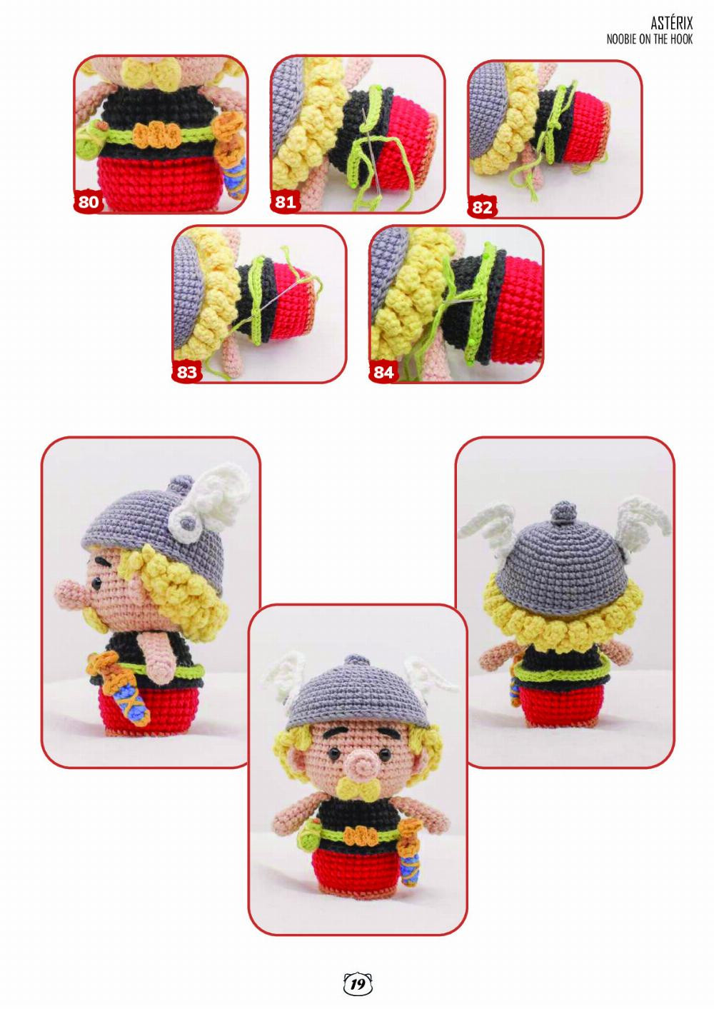 Astérix and his friends GamiBie series doll old man