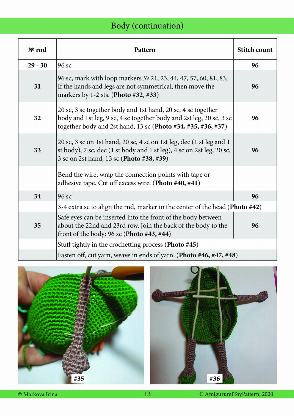 avocado crochet pattern pdf