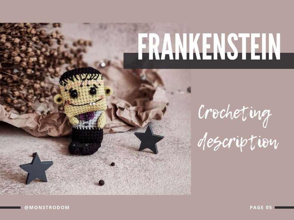 baby frankenstein crochet pattern