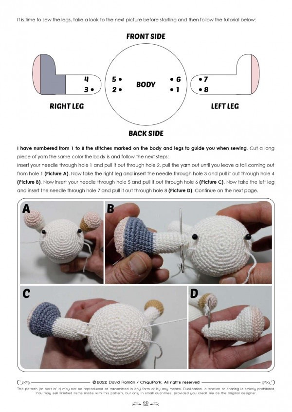 beans the cat crochet pattern