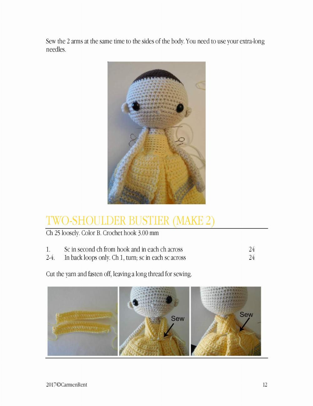 belle crochet pattern