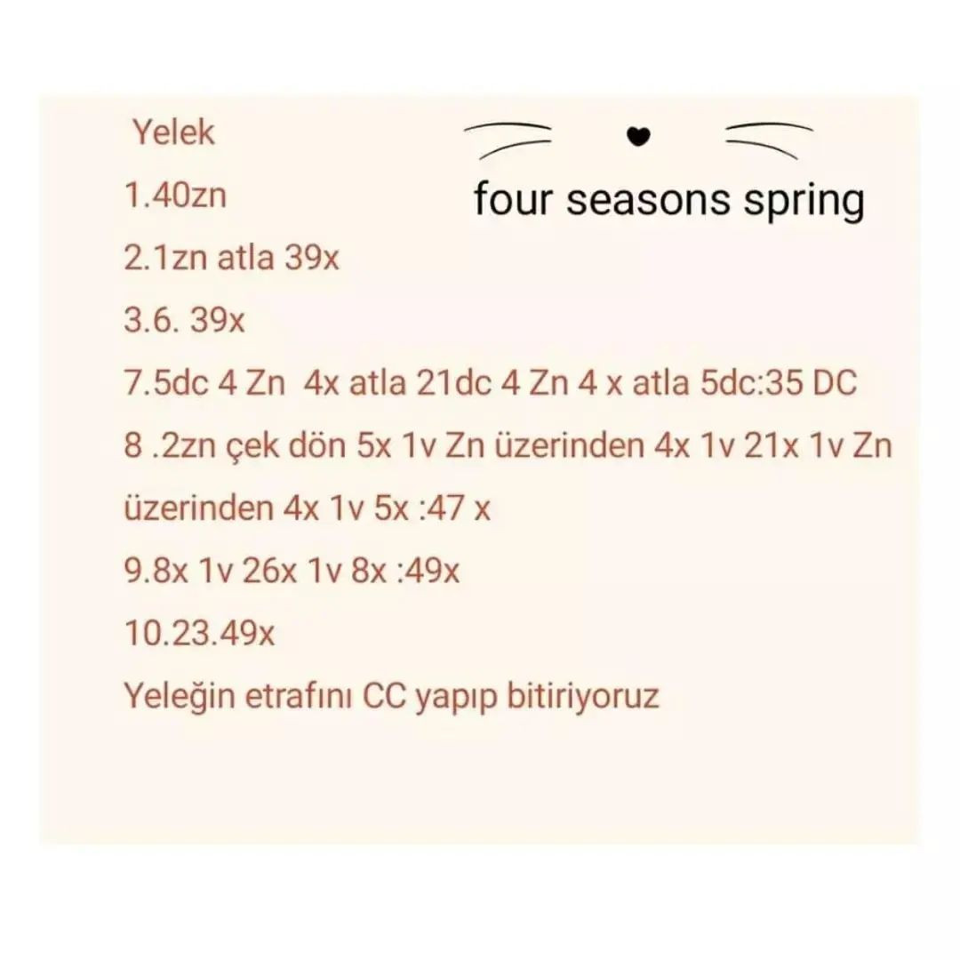 ⚘❤ Bence bu tarife bayılacaksınız. En çokta çoraplara bayıldım. Bu güzel tarif icin @four.seasons_spring e teşekkür ediyorum. Keyifle örülsün. Sipariş için dm lütfen.