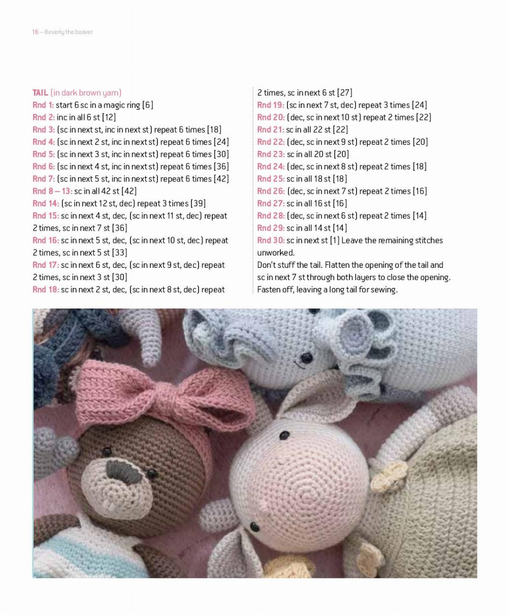 beverly "bear" crochet pattern