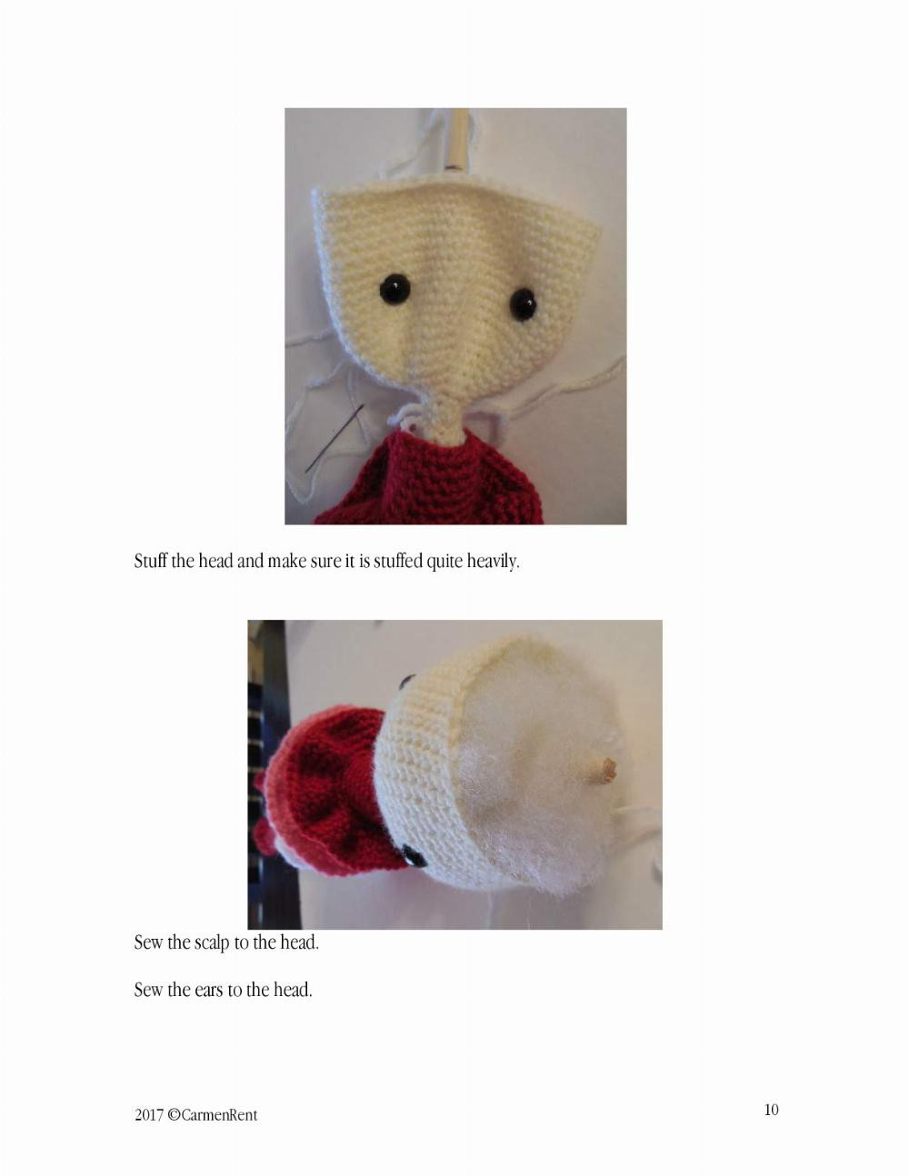 BIANCA doll crochet pattern