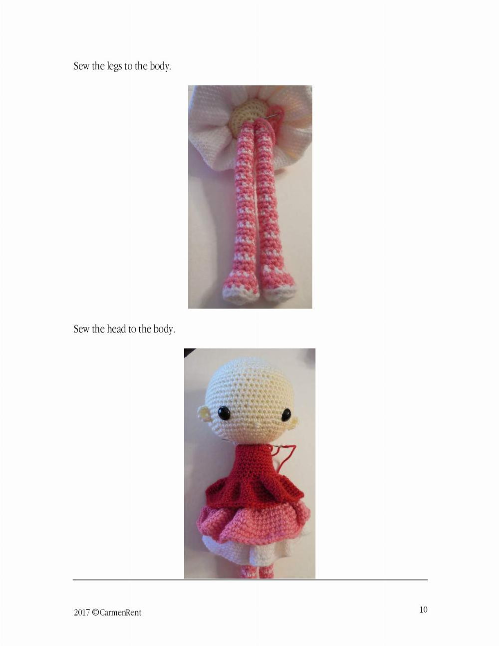 BIBI doll crochet pattern