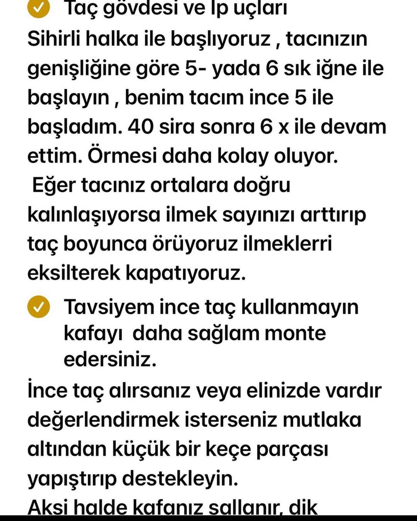 cadı saç bandı tığ işi modeli