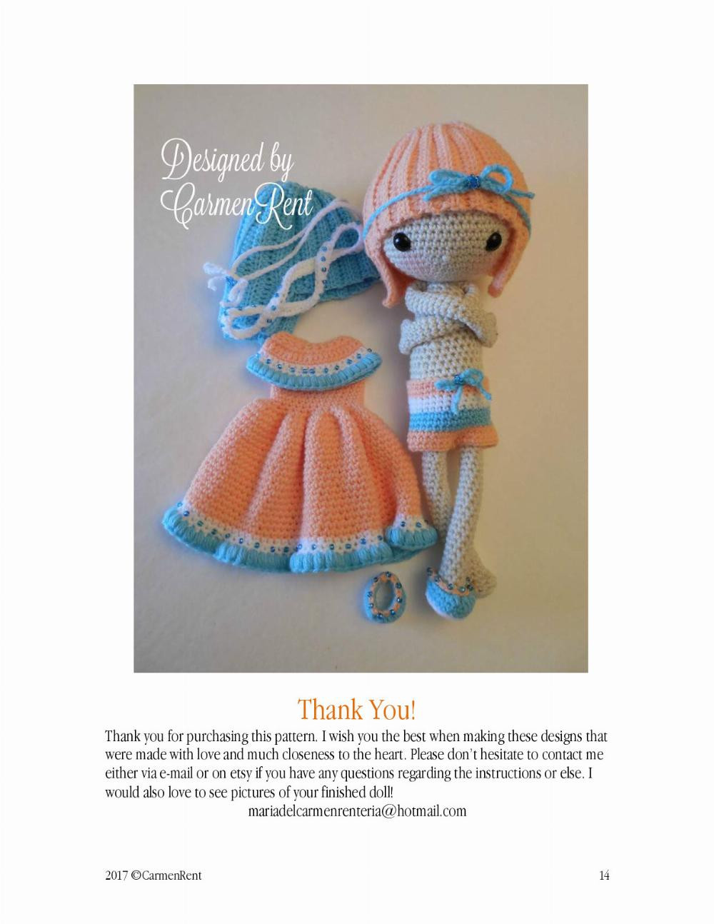 Camille Doll Crochet Pattern