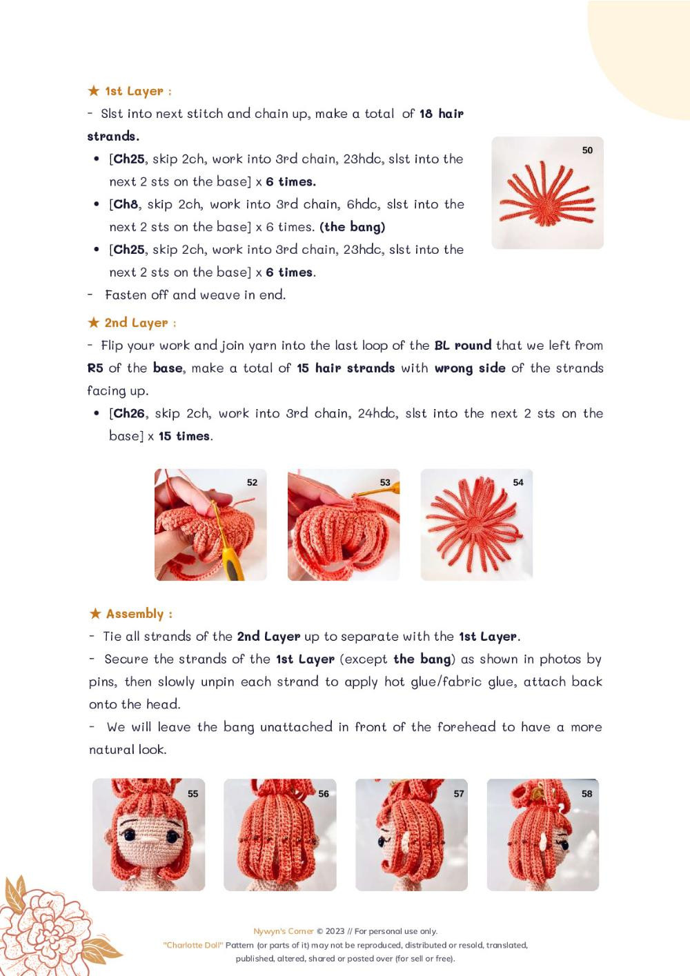 Charlotte Doll Crochet Pattern