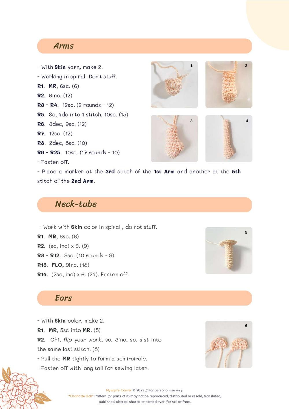 Charlotte Doll Crochet Pattern