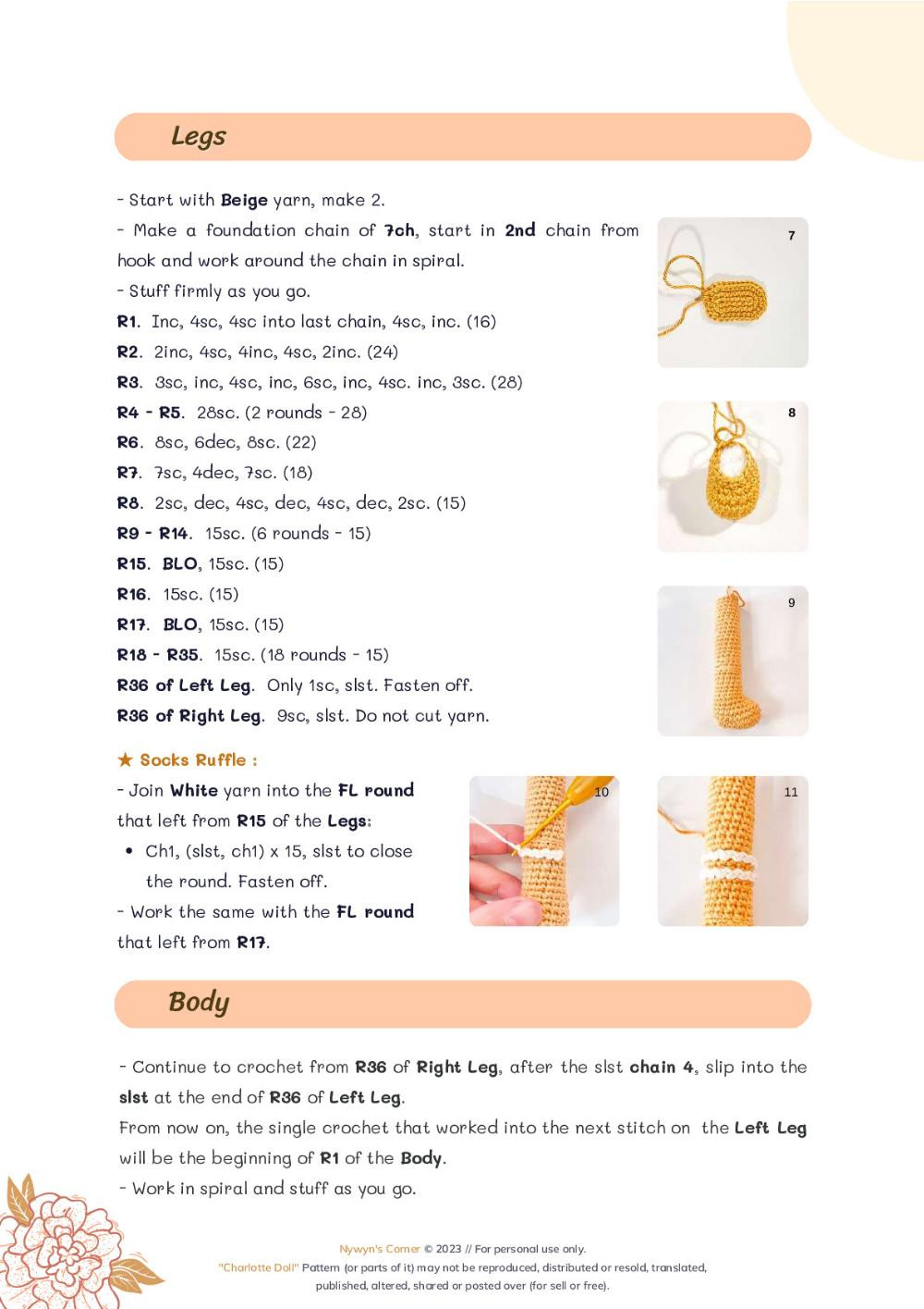 Charlotte Doll Crochet Pattern