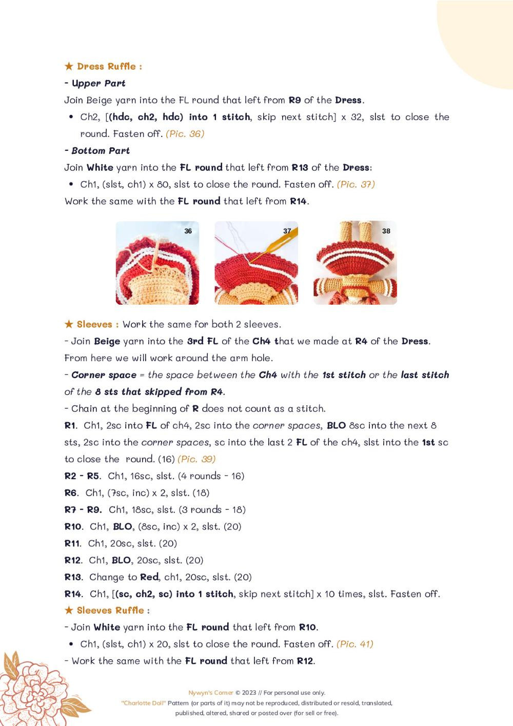 Charlotte Doll Crochet Pattern