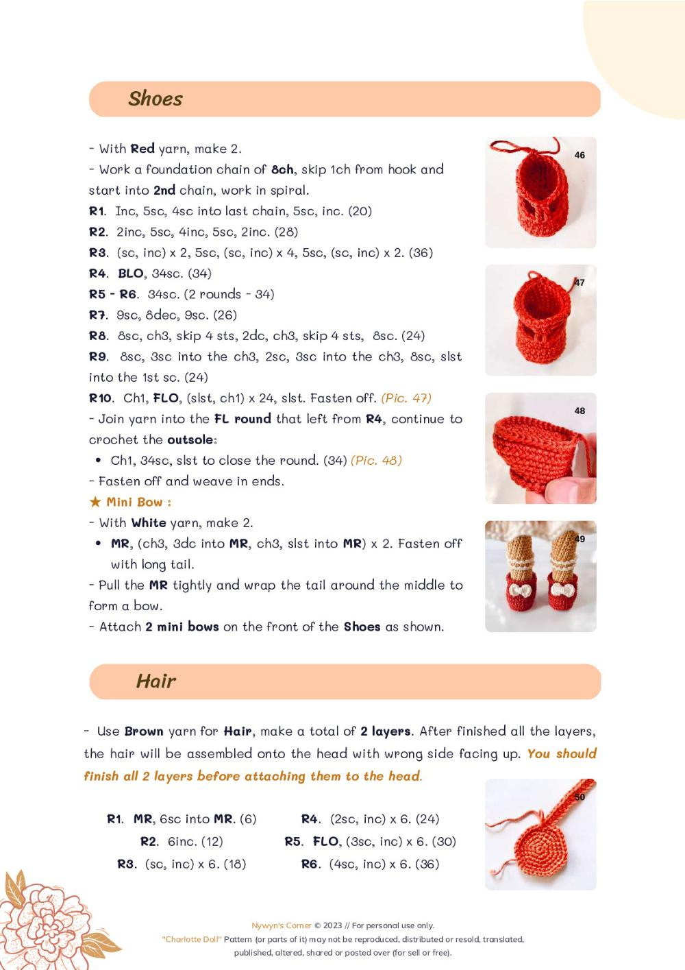 Charlotte Doll Crochet Pattern