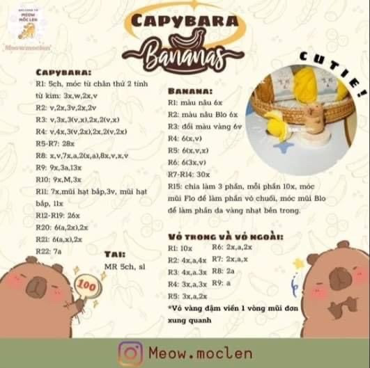 chart capybara oufit chú lính gỗ nutcracker, cây thông capybara