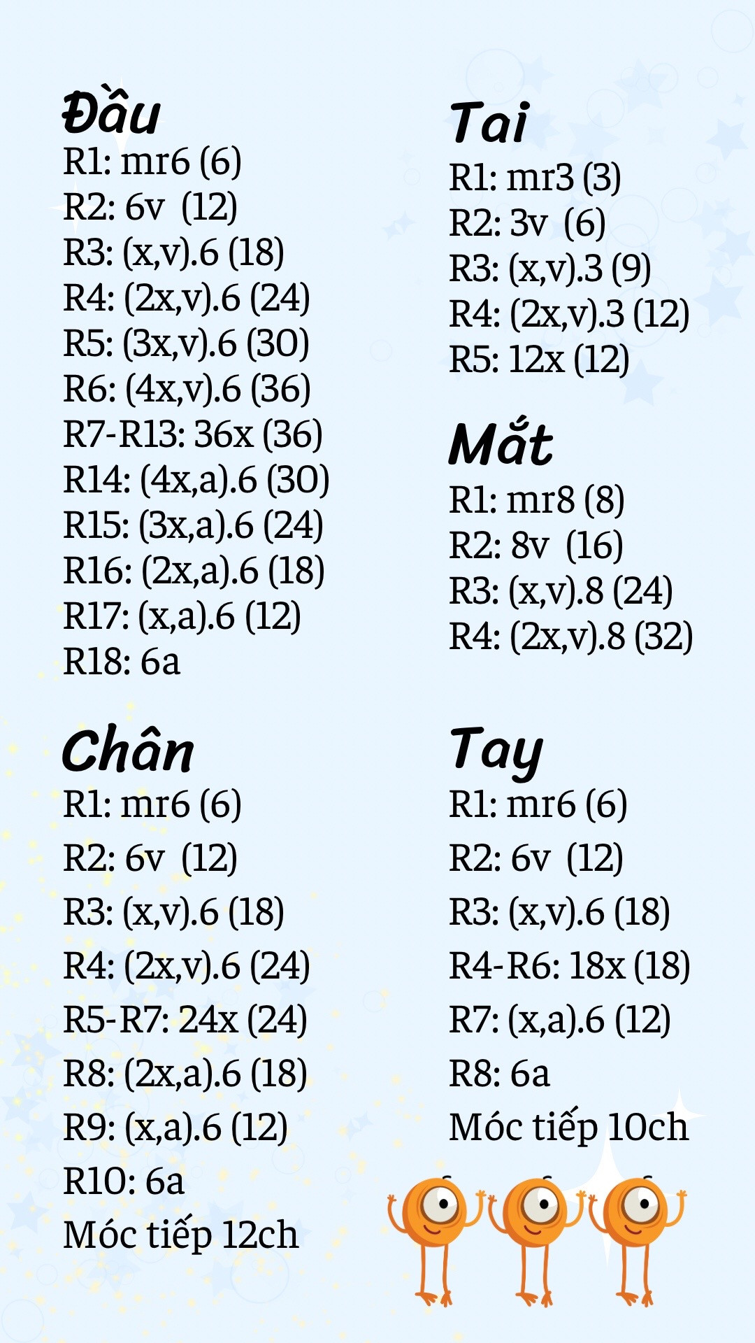 Chart móc khóa quái vật tay dài