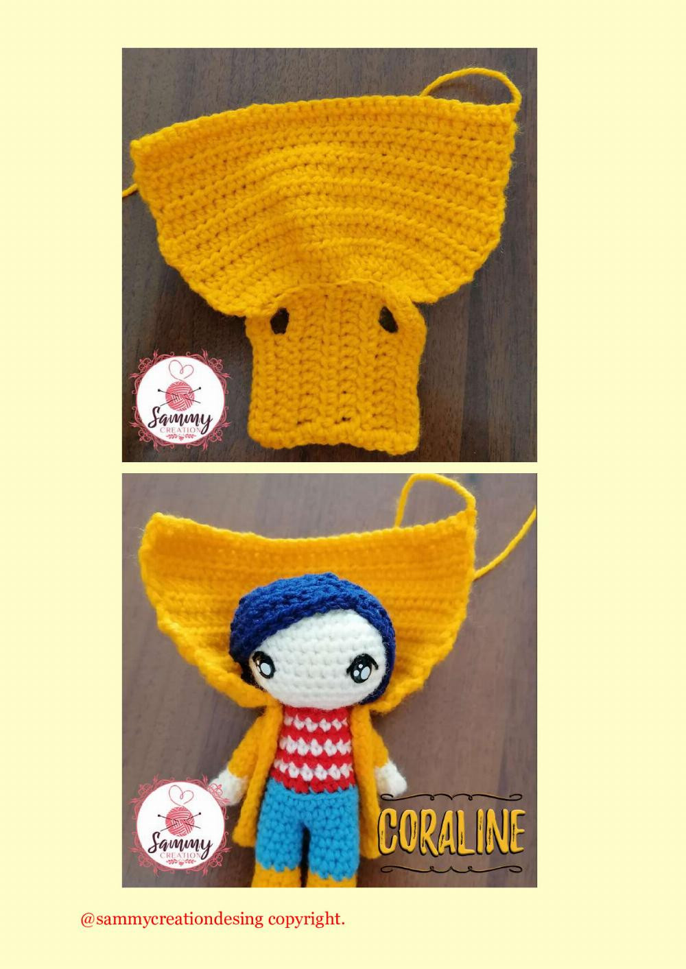 coraline crochet pattern