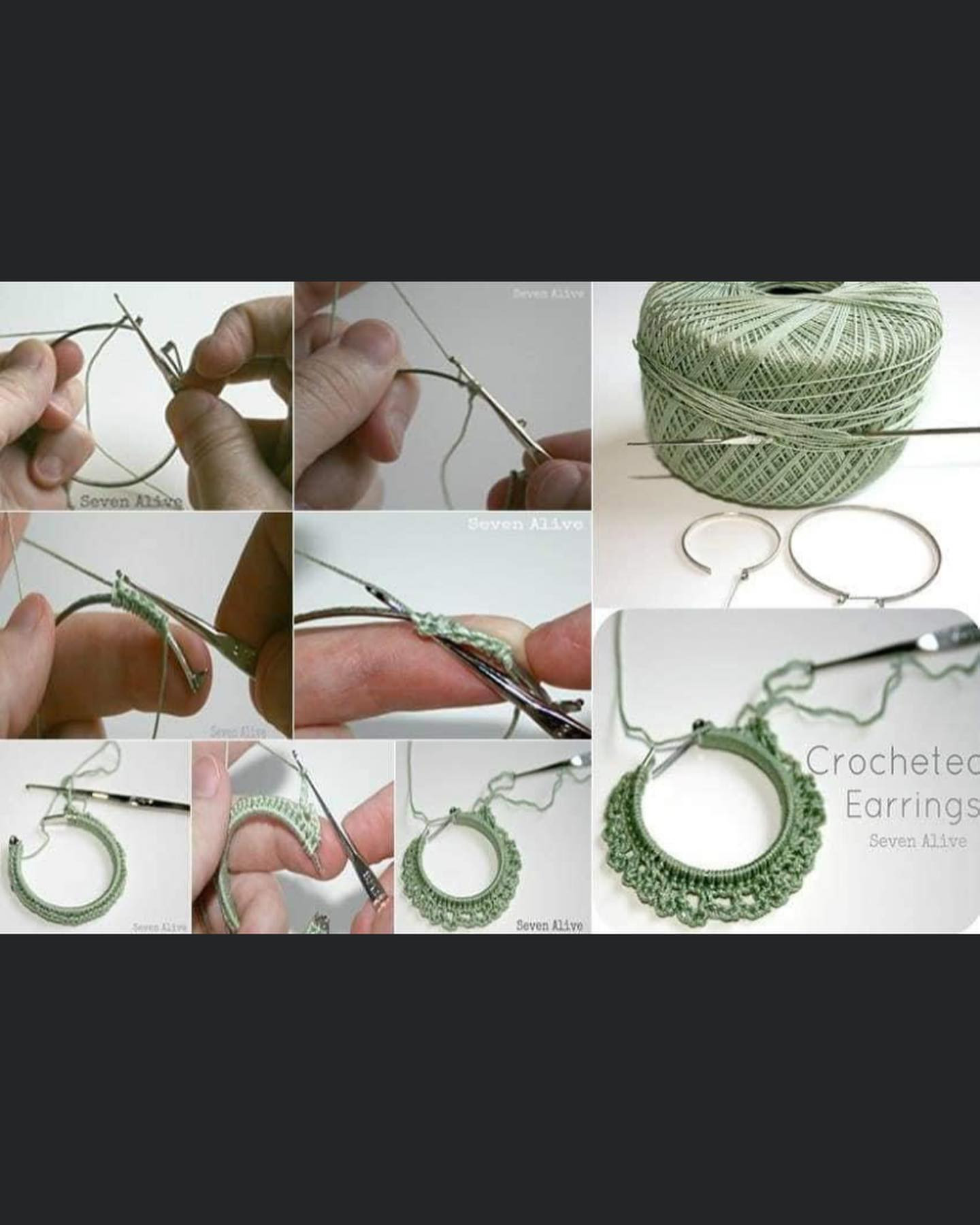 Crochet earrings ideas Amigurumi crochet free pattern