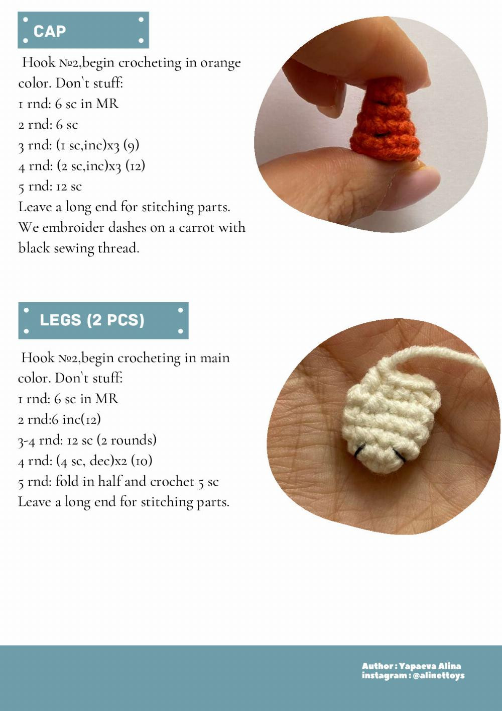 crochet pattern bunny mi egg