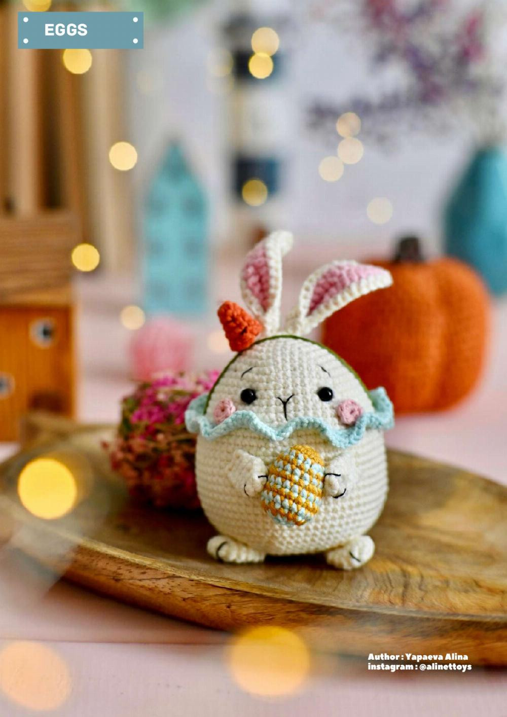 crochet pattern bunny mi egg