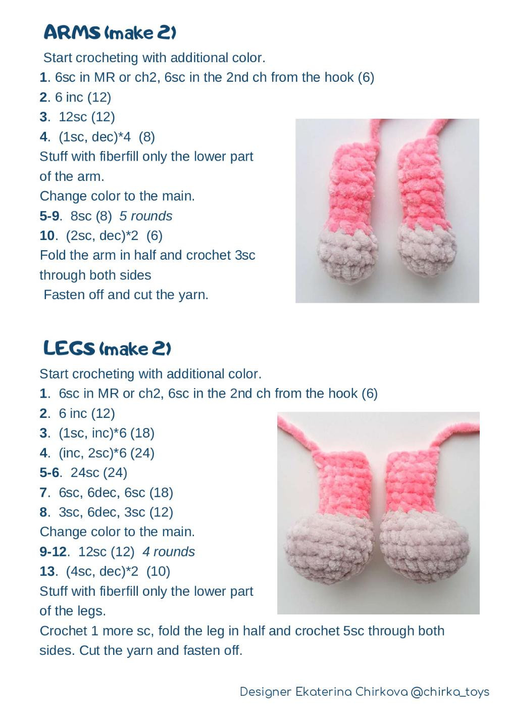 CROCHET PATTERN "FOX CUB"