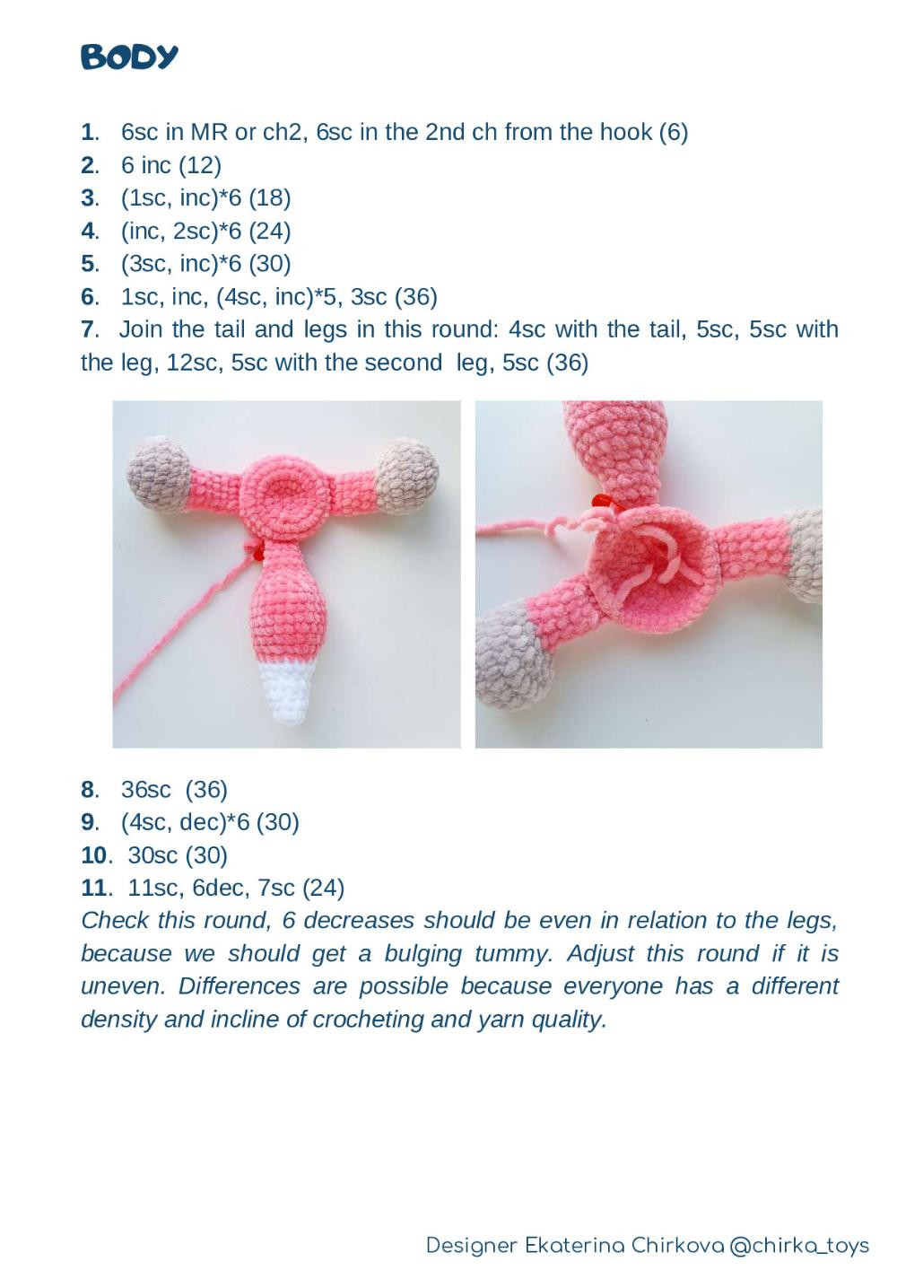 CROCHET PATTERN "FOX CUB"