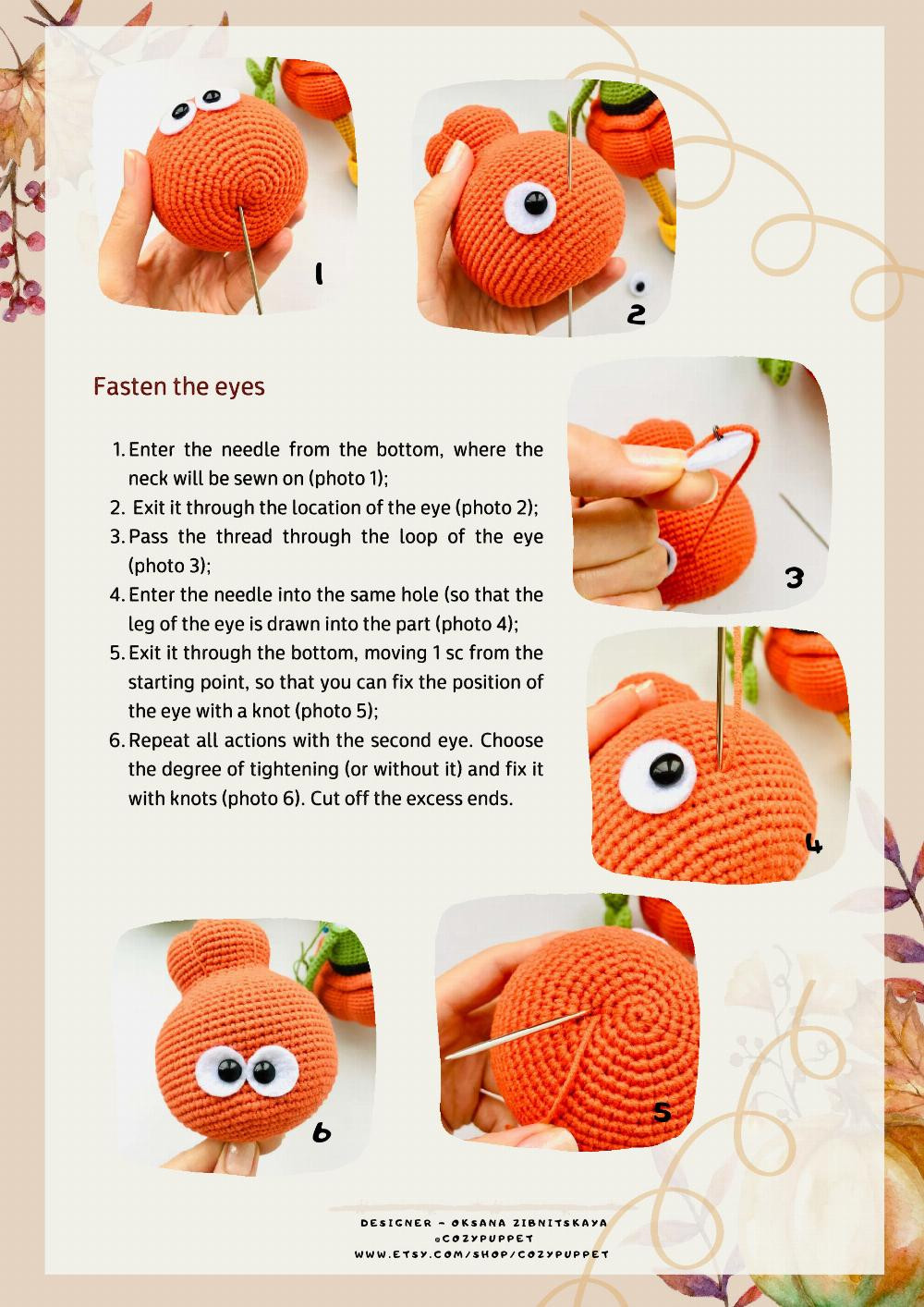 crochet pattern little pumpkin