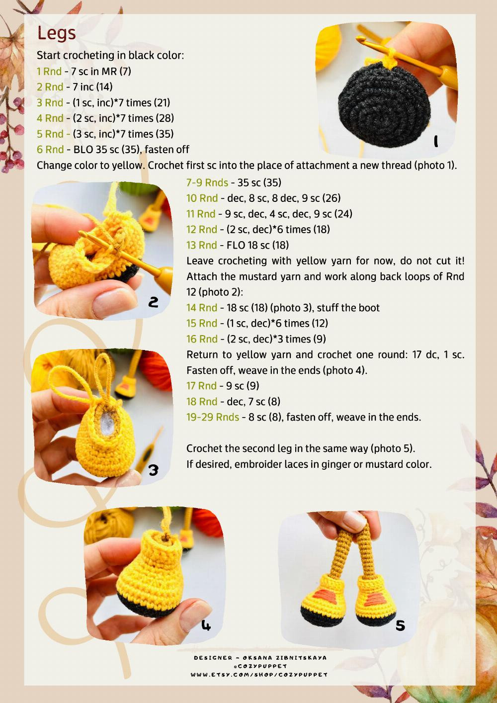 crochet pattern little pumpkin