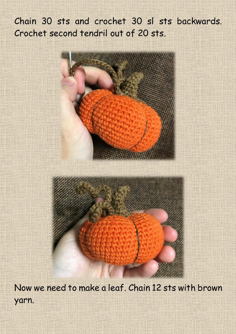 crochet pattern monsters 3 in 1 pumpkin scarecrow mandrake