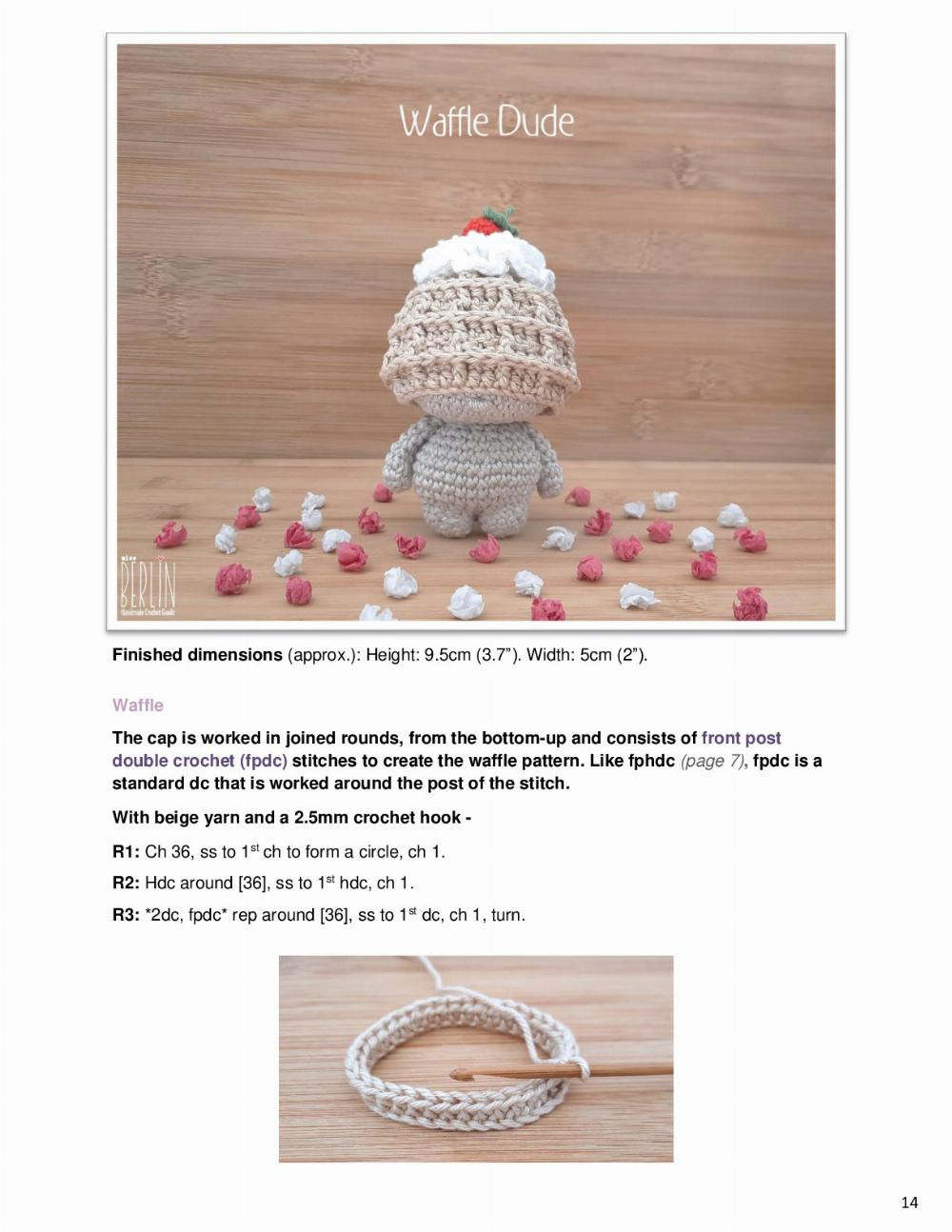 Crochet yourself 3 whimsical Suga’Dudes!