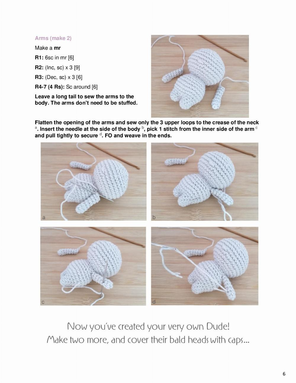 Crochet yourself 3 whimsical Suga’Dudes!