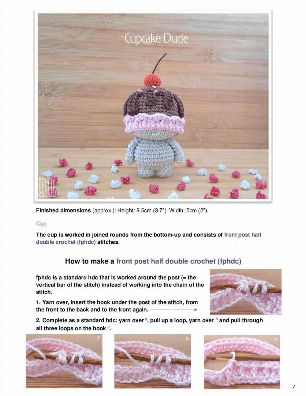 Crochet yourself 3 whimsical Suga’Dudes!