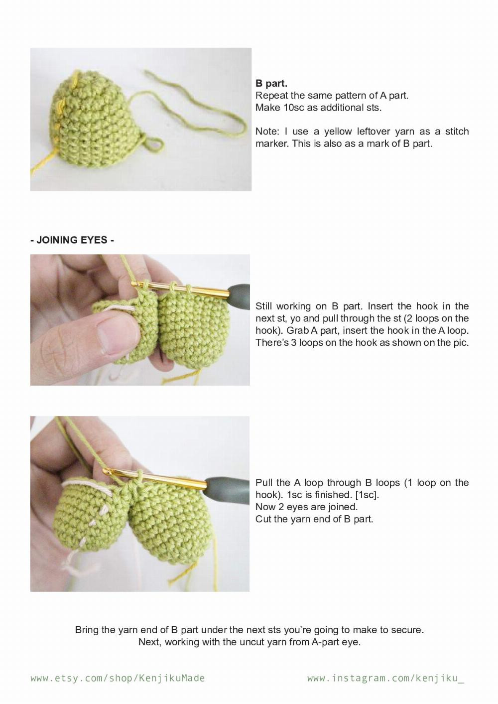 croco crocodile amigurumi pattern