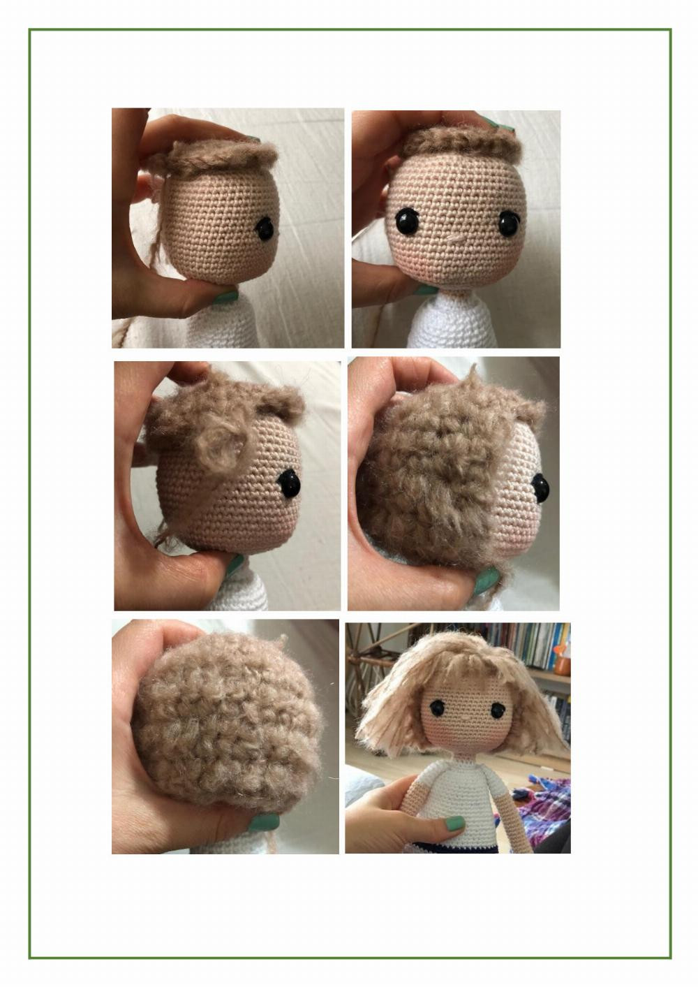 DENISE doll crochet pattern