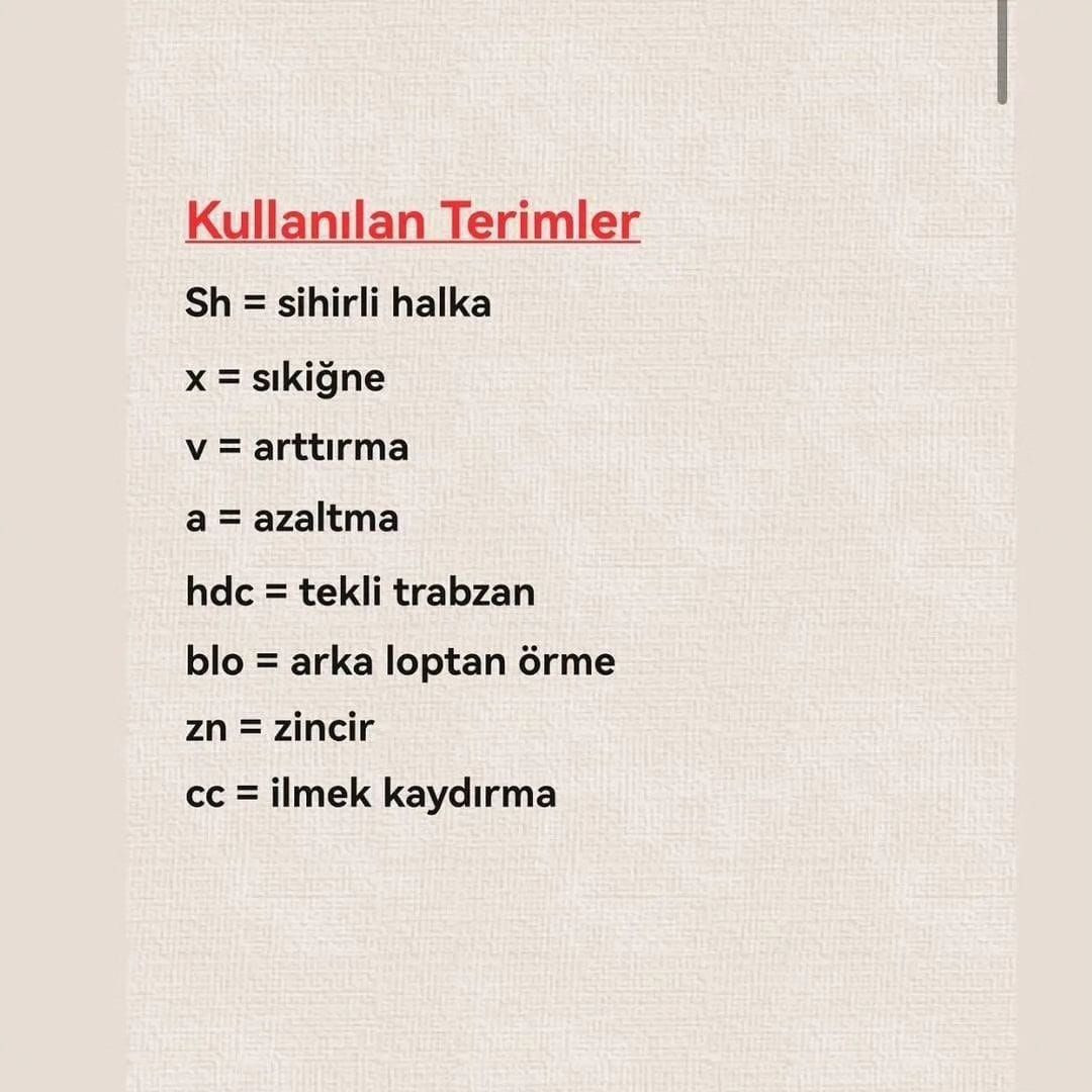 Denizatı tığ işi modeli