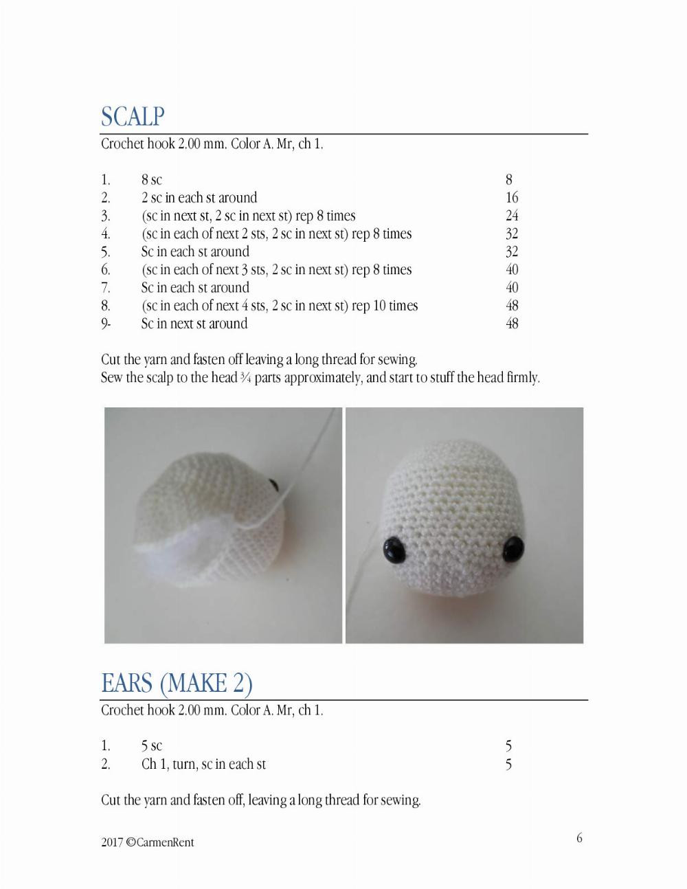 doll crochet pattern