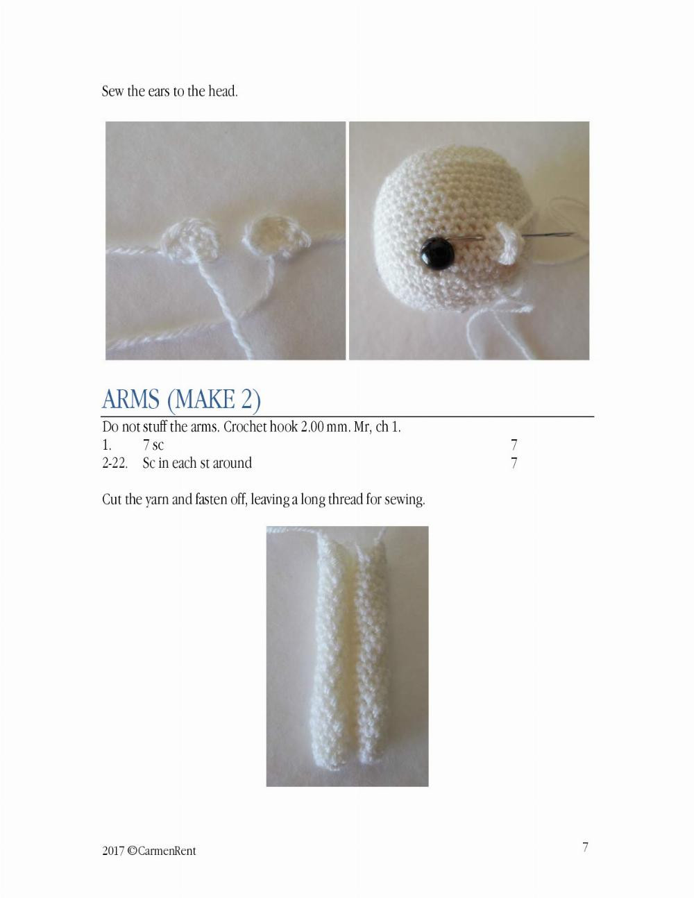 doll crochet pattern