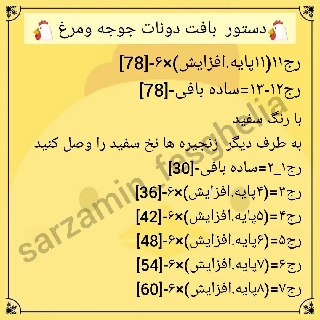 🐥دونات مرغ وجوجه🐥