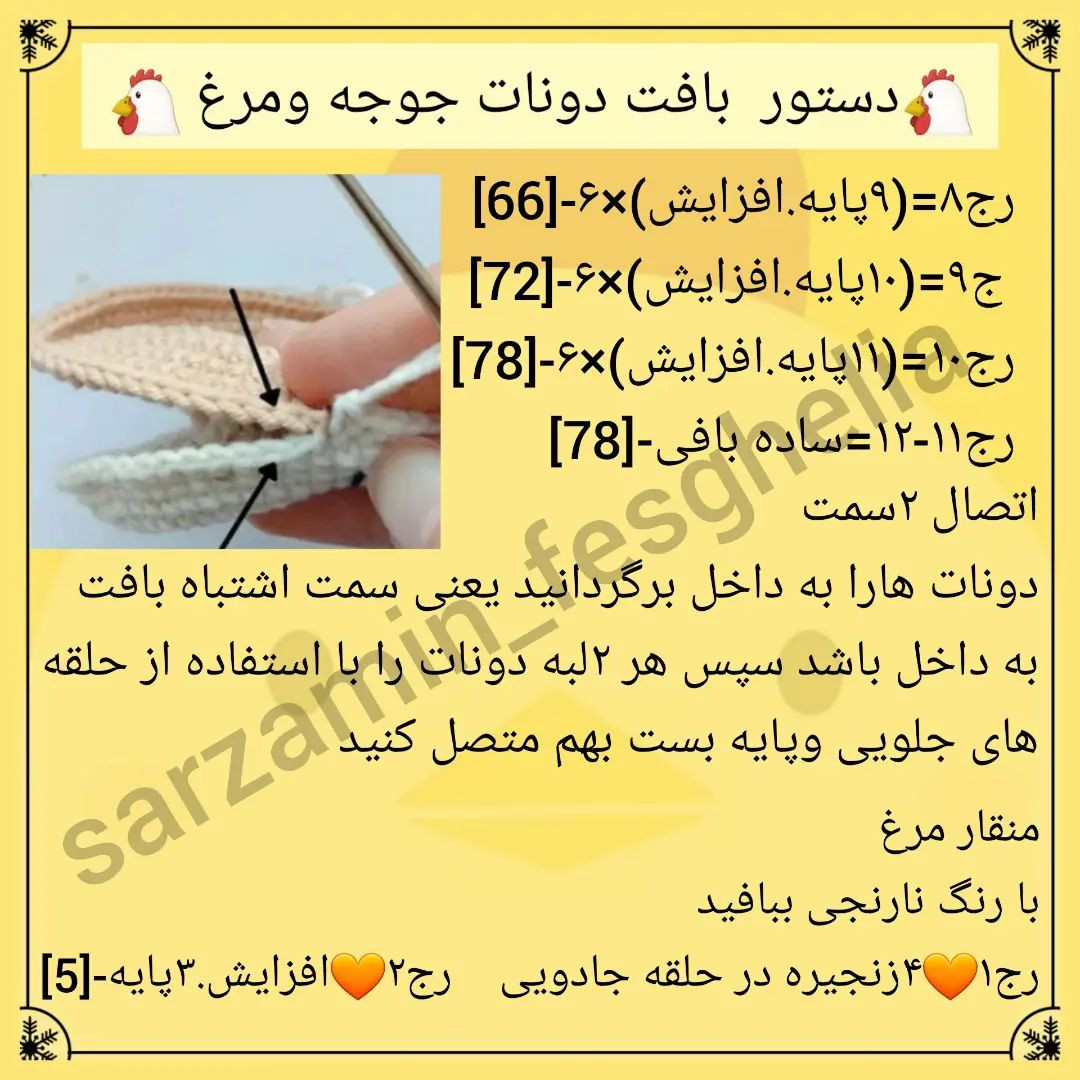 🐥دونات مرغ وجوجه🐥