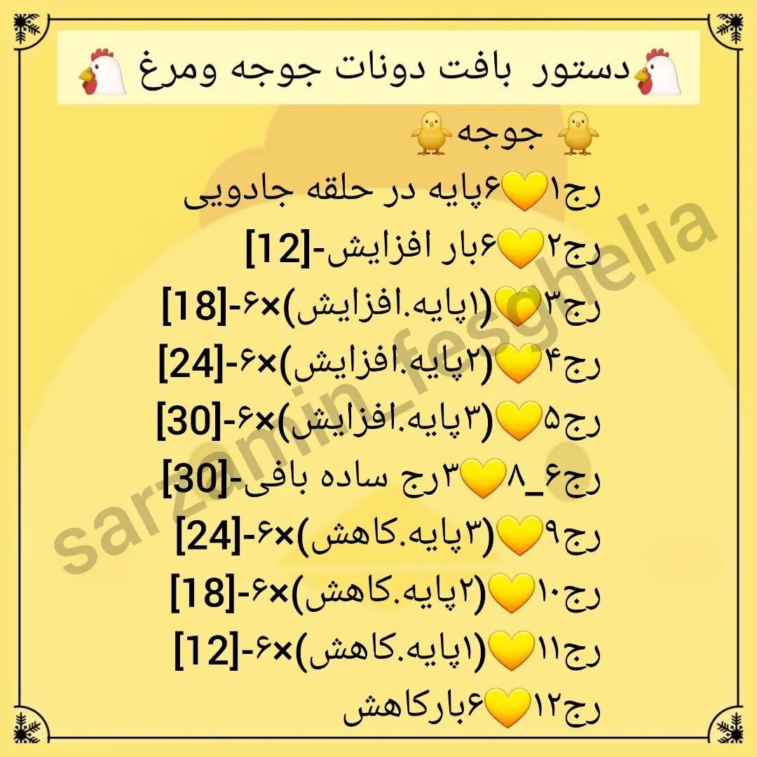 🐥دونات مرغ وجوجه🐥