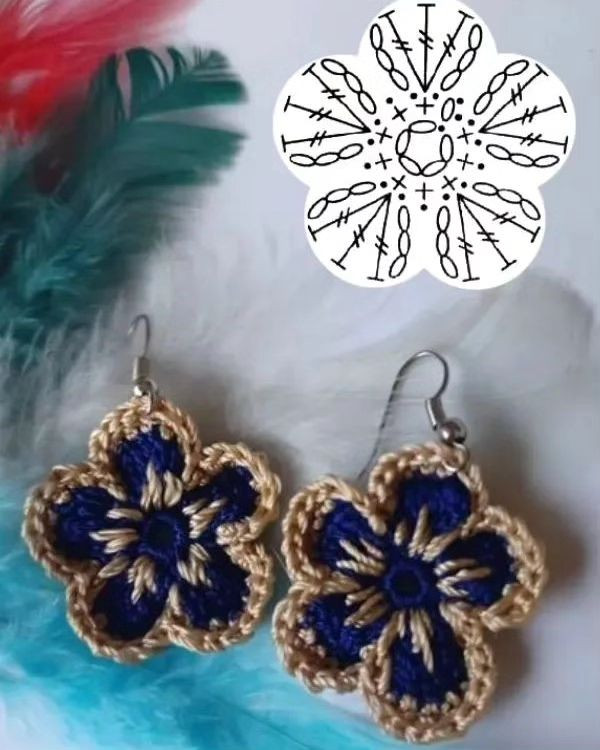 earing idea crochet pattern