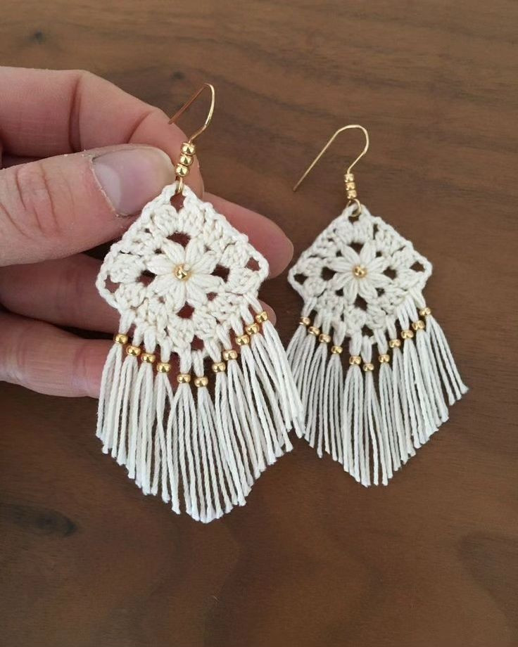 earing idea crochet pattern