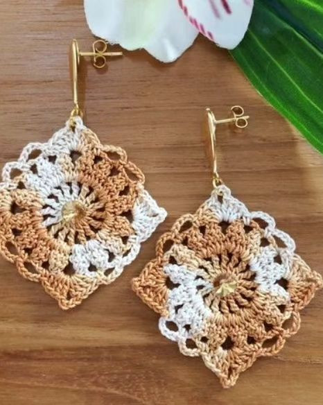 earing idea crochet pattern